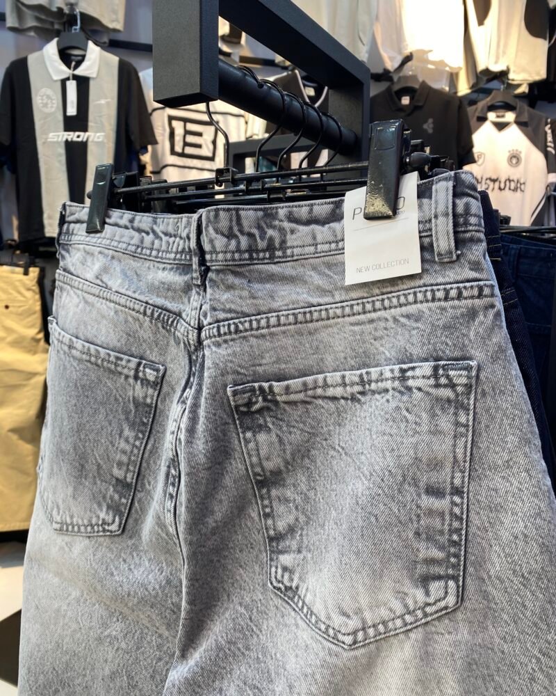 Unisexe Grey Bermuda Jorts