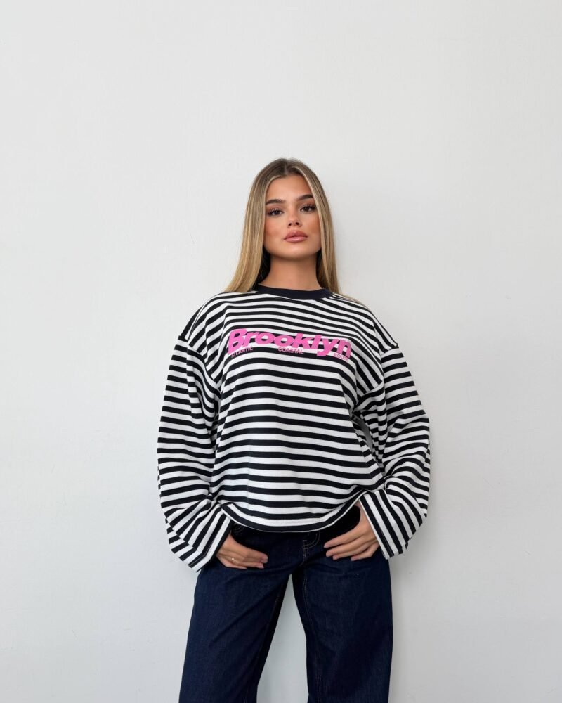 Stripped Sweatshirt – Women’s