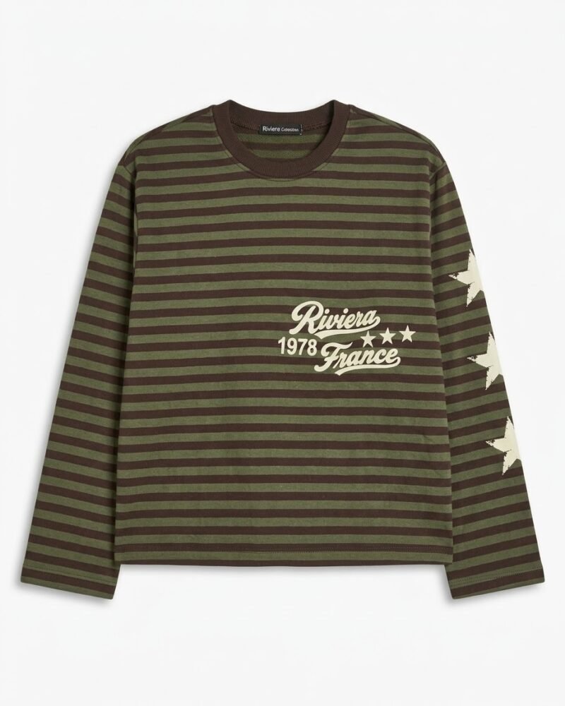 Stripped Sweatshirt – Women’s