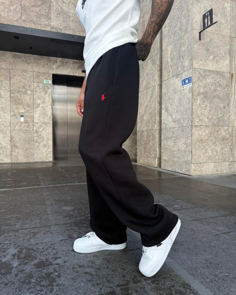 Black P*lo Baggy Joggers
