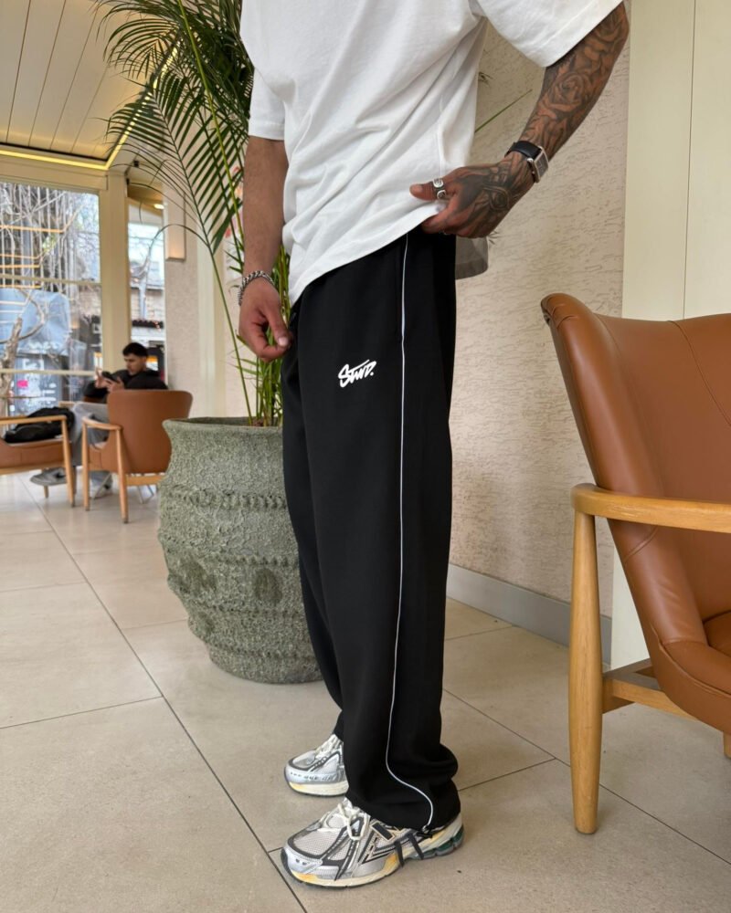 Black S*TWD Baggy Joggers