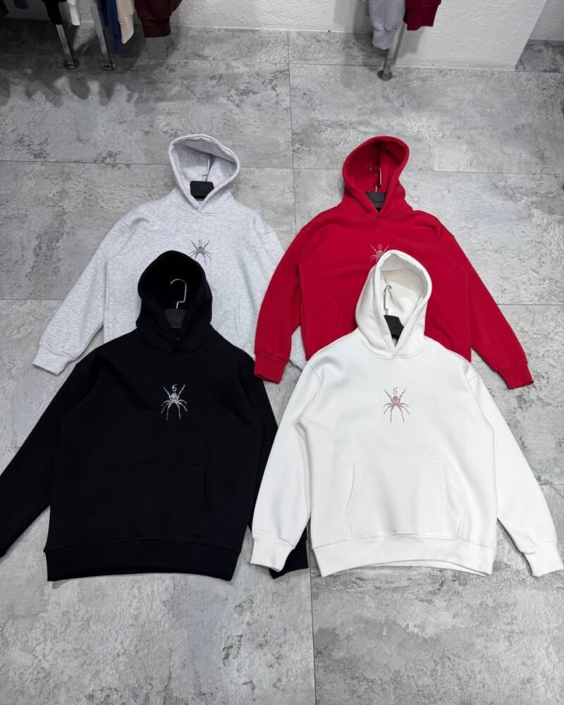 Premium Quality Spider logo Hoodie
