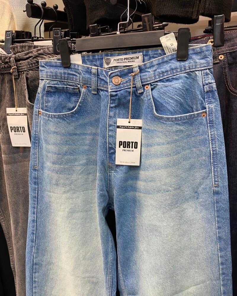 Wash Blue Super Baggy Jeans