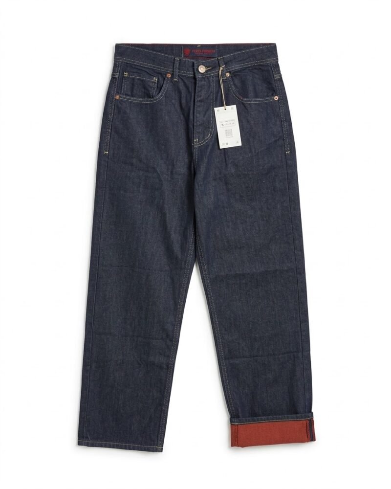 Raw Denim Super Baggy Jeans