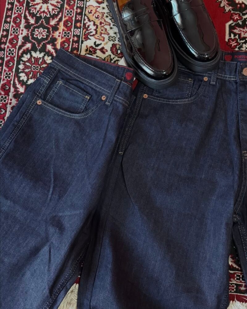 Raw Denim Super Baggy Jeans