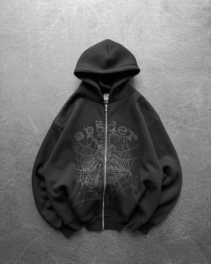 Black Premium Quality Zip Hoodie