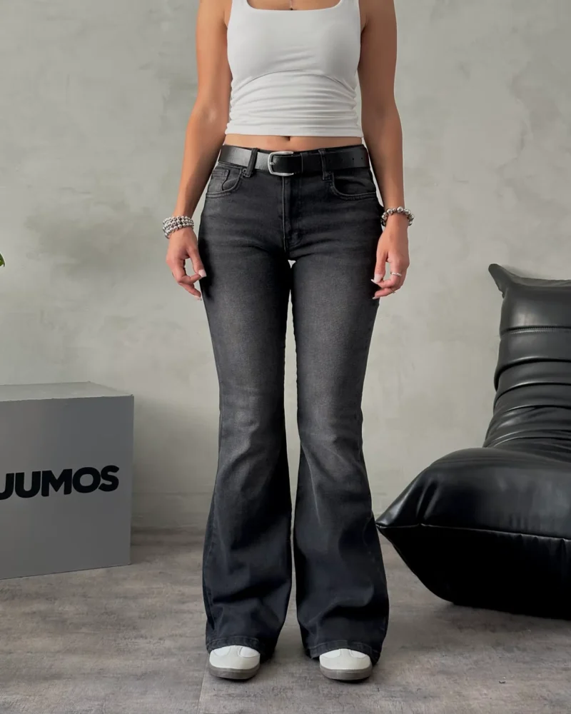 Low Waist Spanish Flare Vintage Retro Jeans